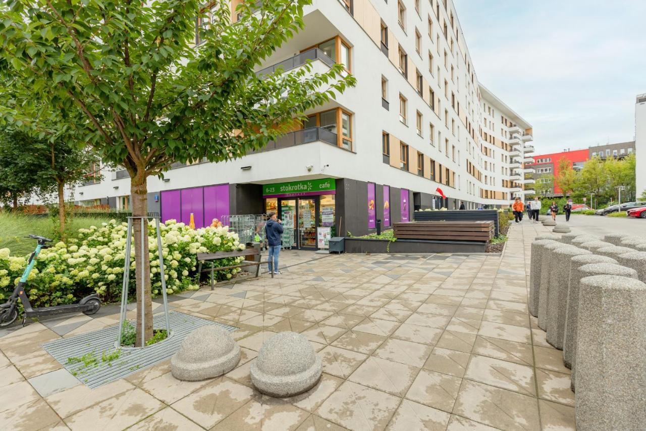 Modern Apartment With Balcony Mokotow Business Centre By Noclegi Renters Varşova Dış mekan fotoğraf